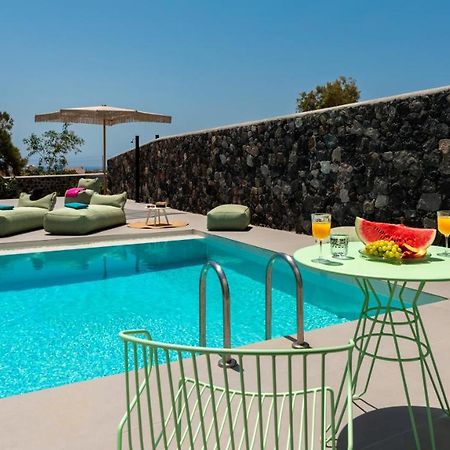 Modern Dome Homes Of Santorini Perissa  Bagian luar foto