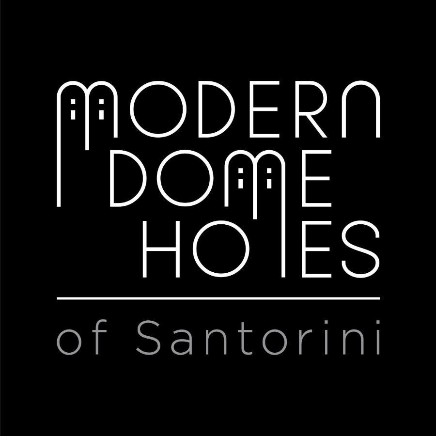 Modern Dome Homes Of Santorini Perissa  Bagian luar foto
